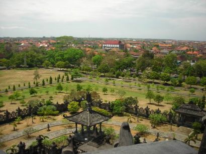 denpasar from the top