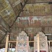 The court was equipped with a table and six chairs. The