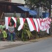 National flag seller