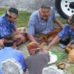 megibung (communal eating)