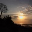 nusa ceningan sun set